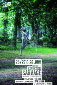 Festival Extension Sauvage, danse et paysage. Du 26 au 28 juin 2015 à Combourg et Bazouges-la-Pérouse. Ille-et-Vilaine. 